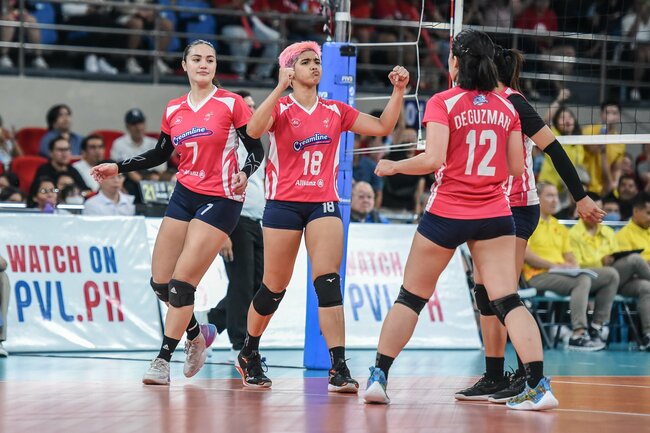 Creamline finally gets back at F2 Logistics to close in on PVL Finals return