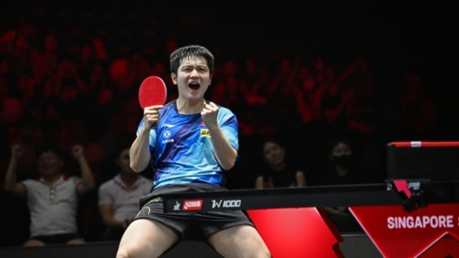 World No. 1s Sun, Fan crowned as China sweeps five titles at WTT Singapore Smash