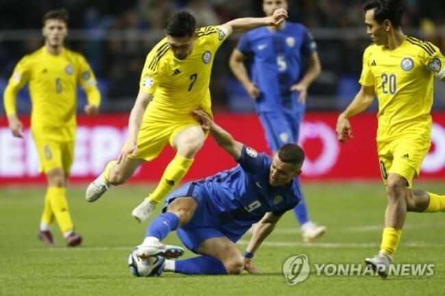 Kazakhstan Slovenia Euro 2024 Soccer