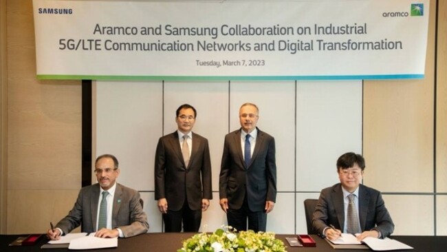 [Photo News] Samsung-Aramco 5G partnership