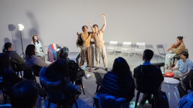 Immersive performance allows audiences to get stress off their chests