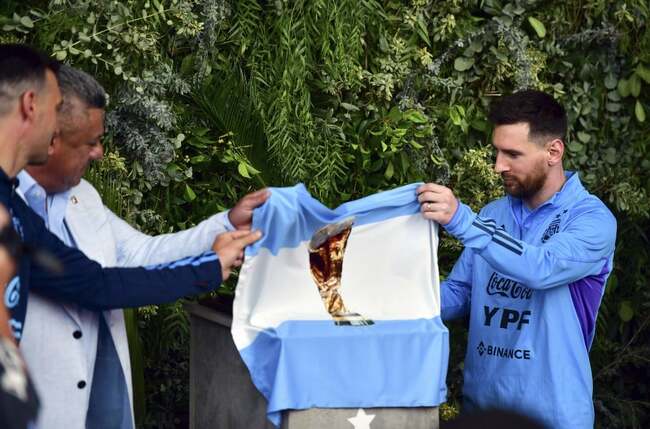 Argentina FA training facility renamed after Messi