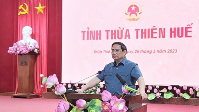 PM wants Thua Thien-Hue to become major cultural, tourist hub