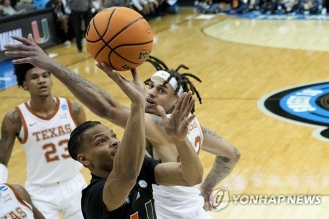 NCAA Miami Texas Basketball
