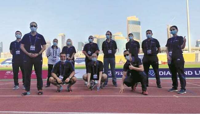 Aspetar provides medical support to Diamond League Doha 2021