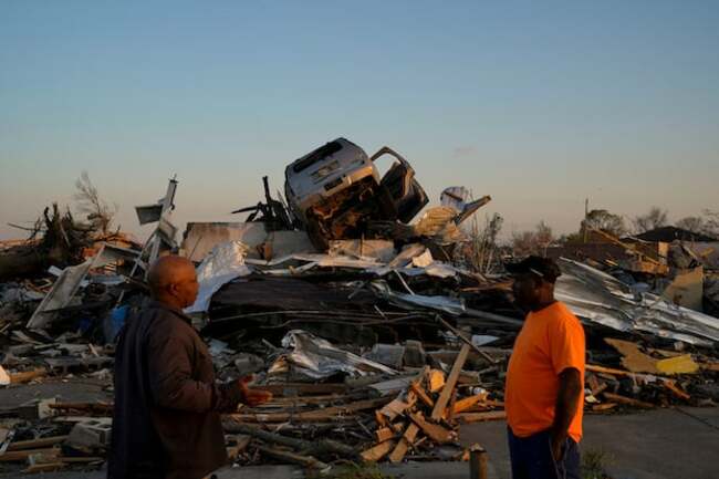 Death toll at 26 after powerful tornado tears across Mississippi