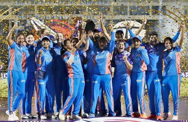 Mumbai win inaugural WPL as Lanning's Delhi fall short