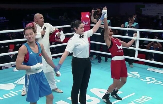 Nguyen Thi Tam wins silver medal of World Boxing Championship