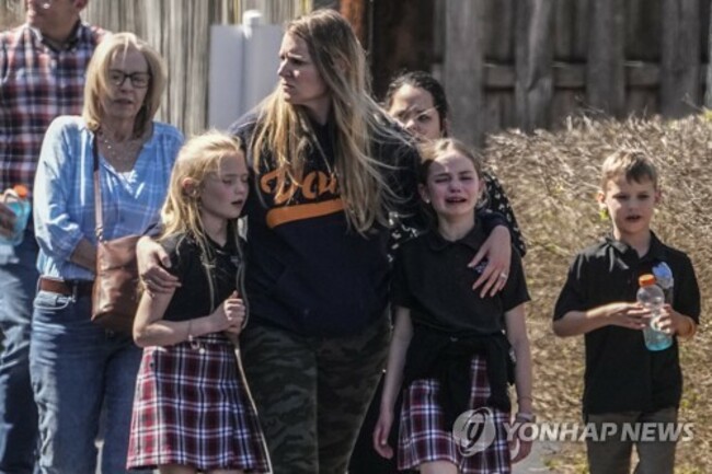 APTOPIX Nashville School Shooting