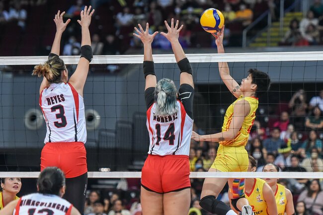 PVL: Ara Galang, F2 Logistics inch closer to goal after podium finish