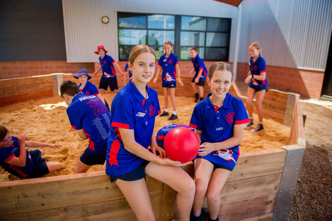 Nichols Point kids go gaga for school's new play pit