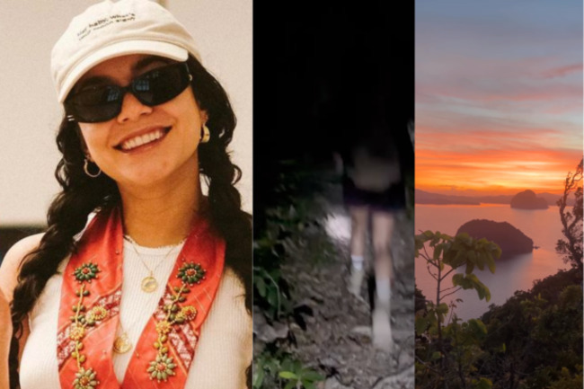 WATCH: Vanessa Hudgens enjoys sunrise hike in Palawan