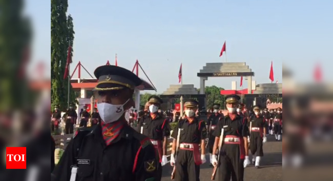 Pulwama martyr’s widow among 198 cadets commissioned into Indian Army at OTA passing out parade