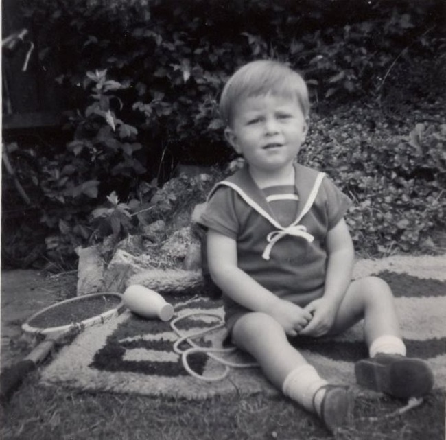 Could this be the reason I have a strong interest in Edwardian Liberalism? This is me in a sailor suit