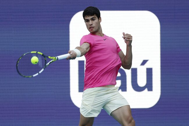Carlos Alcaraz-Taylor Fritz match rained out in Miami
