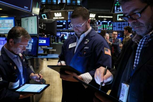 Indexes jump on inflation data; Nasdaq posts best quarter since 2020