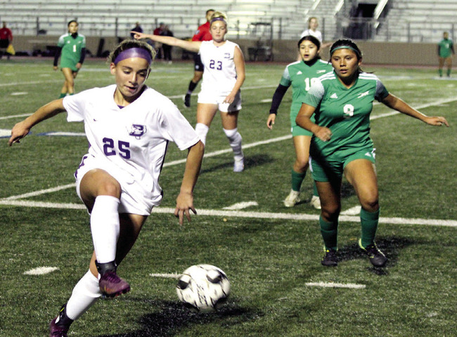 Lady Hounds ground Lady Rockets, 7-0