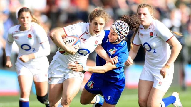 England vs Italy: Abby Dow and Jess Breach kick off new era in style
