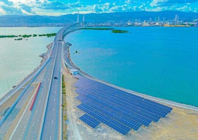 PH longest bridge now powered by P60-M hybrid solar farm
