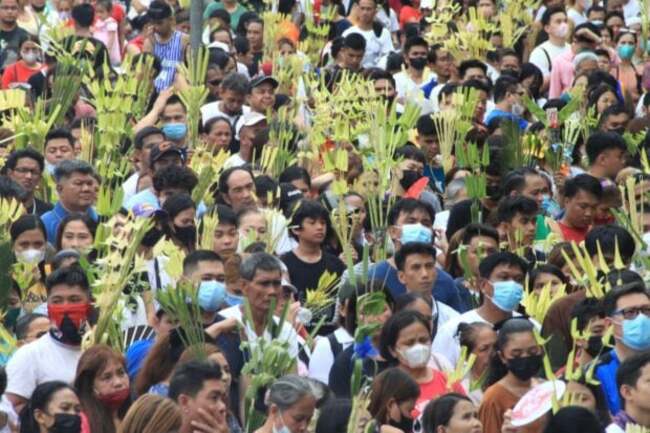 Over 59,000 devotees flock to Quiapo Church for Palm Sunday