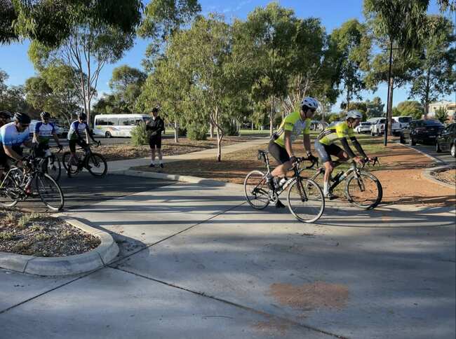 Riders cross the state