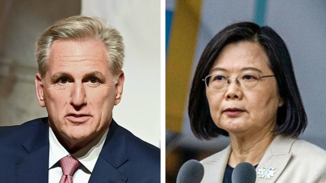 U.S. House speaker to meet with Taiwan president on April 5