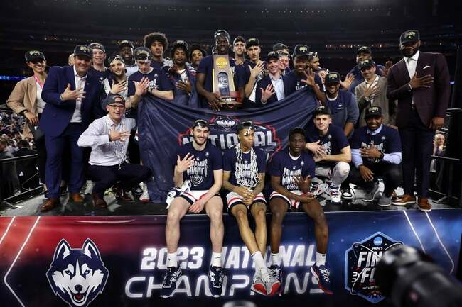 Huskies down San Diego State for fifth NCAA men's basketball crown
