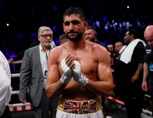 Boxer Amir Khan handed two-year ban over failed drug test
