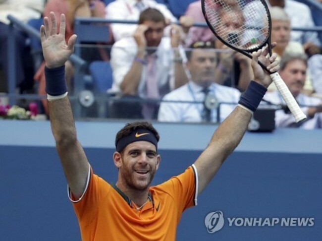 Del Potro US Open Tennis