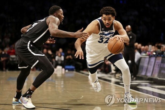 Timberwolves Nets Basketball