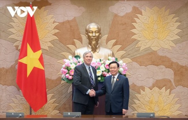 Top legistator receives US Congress delegation