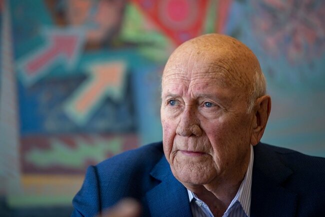 FW de Klerk's health has not deteriorated, despite hospitalisation reports - foundation