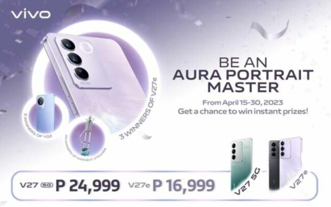 Be an Aura Portrait Master and win exciting prizes from vivo