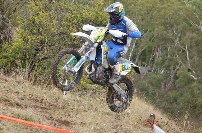 Sam is boss of Hill Climb at Blueberry Hill