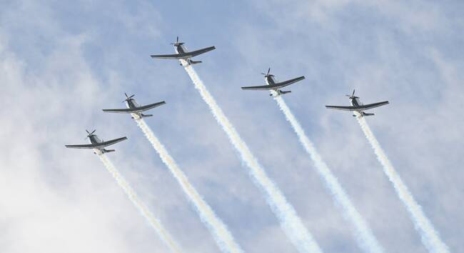 ‘Like watching something out of Top Gun'