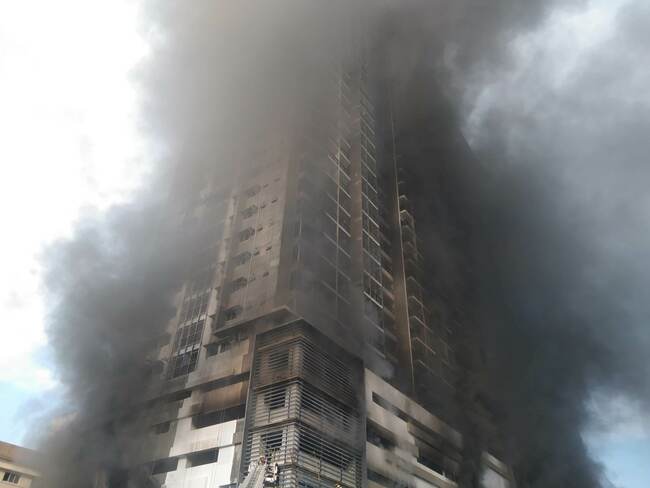 Nearly P4 billion lost in Cebu City high-rise condo building fire — Cebu City fire marshal