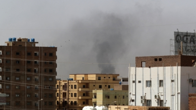 Heavy gunfire heard south of Sudanese capital Khartoum