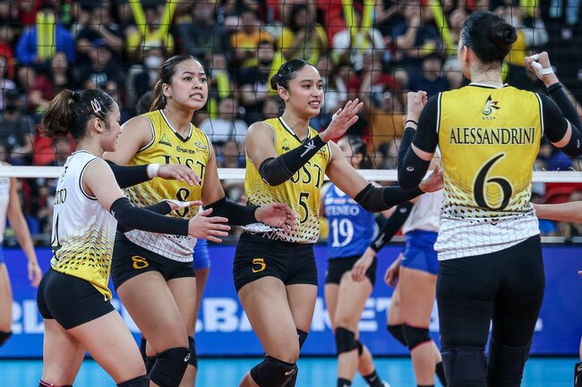 UAAP: UST pushes Ateneo to brink of elimination, claims share of No. 2 in women's volleyball