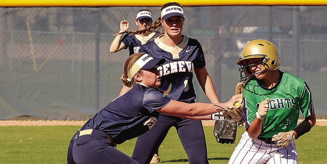 C.C. Incarnate Word defeats Geneva softball