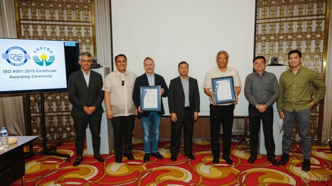 Pagcor gets ISO 9001:2015 recertification for 3rd time