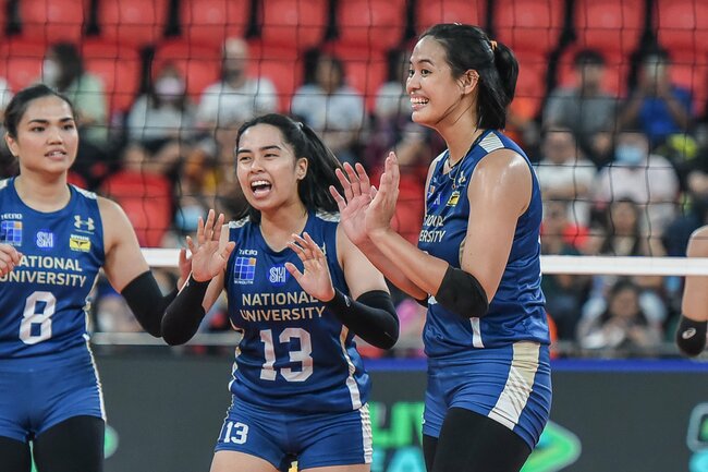 UAAP: NU dispatches FEU, keeps in step for twice-to-beat in women's volleyball