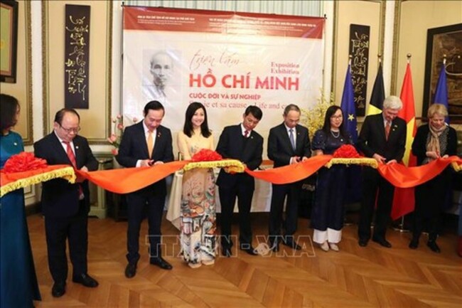 Belgium exhibition highlights President Ho Chi Minh's life and career