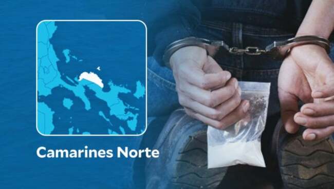 Over P141,000 meth seized in Camarines Norte ‘drug den'