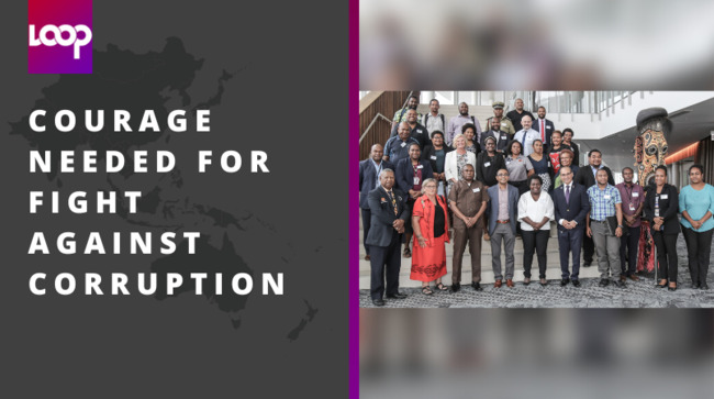 Courage needed for fight against corruption