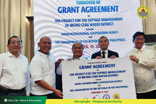 MCWD gets more than P800 million grant from Japan for new septage management project
