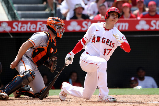 SF Giants sweep Angels with seven runs in chaotic 13th inning, Gausman, Ohtani live up to hype