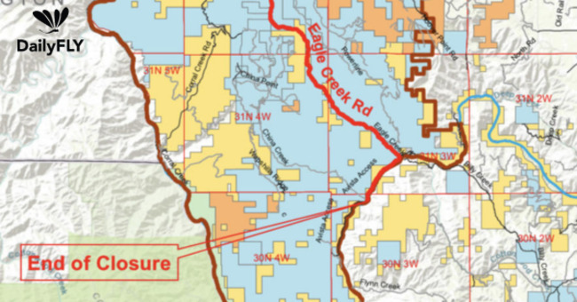 BLM to Temporarily Close Eagle Creek Road on Weekdays for Repairs