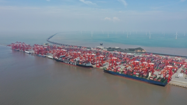 Foreign trade of Shanghai rises 3.5% in Q1