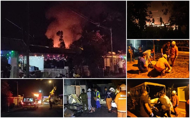 BODY OF ELDERLY WOMAN FOUND IN HOUSE FIRE IN BALING