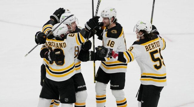 Hall finishes with four points, Bruins beat Panthers to take 3-1 series lead